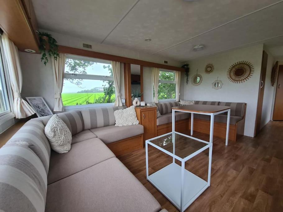Chalet 'Como La Flor' Julianadorp Flowerfields Overview! Luaran gambar